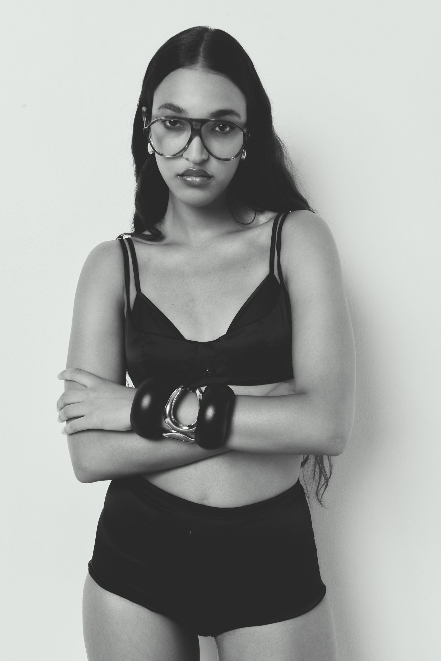 TALIA MICRO SHORTS - Black