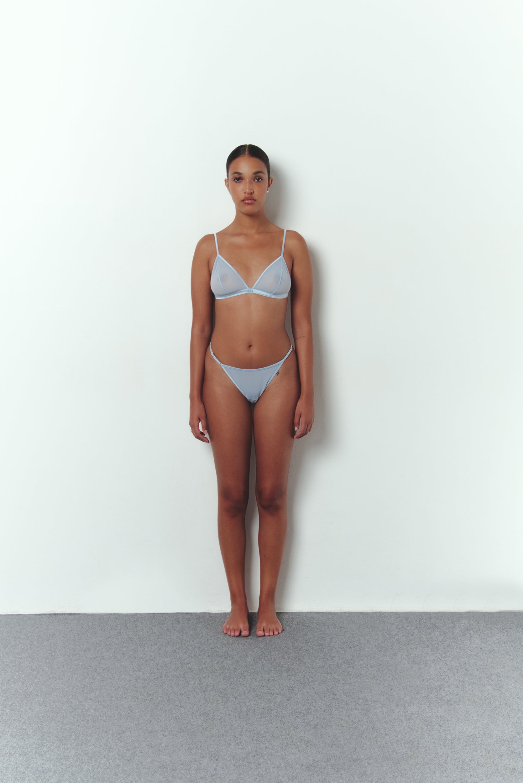 ESSENZA TRIANGLE BRA - Baby Blue